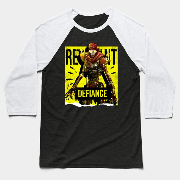 Apex Legends Revenant Defiance Baseball T-Shirt by LucioDarkTees